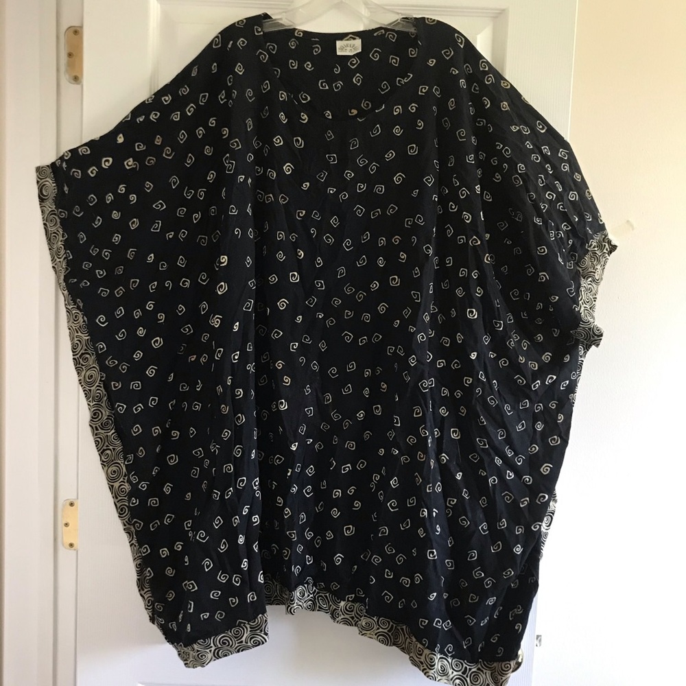 Meng Design Kimono/ batwing beach coverup